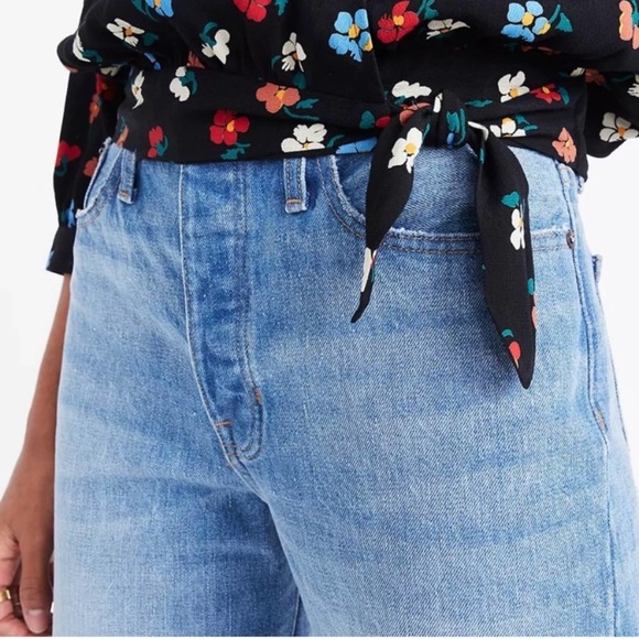 Madewell Wrap Top in Pressed Flowers Small - Picture 6 of 8